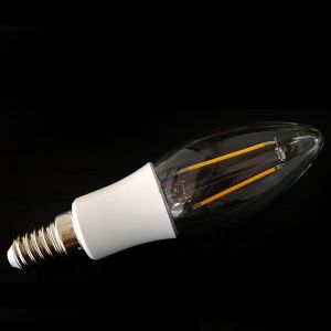 MY7140 1.8W 2 Filaments LED Candle Bulb